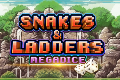 Snakes & Ladders Megadice Slot Logo