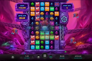 Space Miners Free Spins Bonus Game