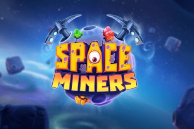 Space Miners Slot Logo