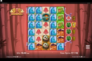 Big Bamboo Free Spins Slot Feature