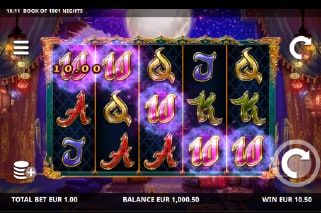 Book of 1001 Nights Slot Win