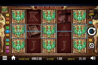 Book of Secrets Slot Expanding Symbols