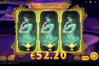 Genie Night Bonus Win