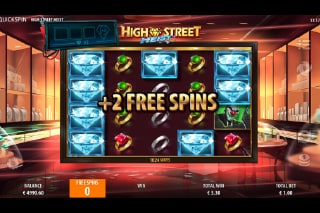 High Street Heist Free Spins Bonus