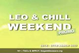 Leo & Chill Free Spins Weekend Promo
