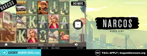 NetEnt Narcos Slot Game