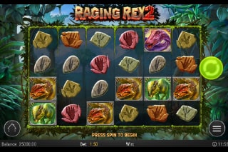 Raging Rex 2 Mobile Slot Game