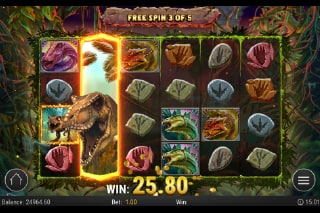 Raging Rex 2 Slot Free Spins Bonus