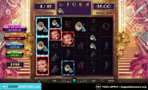 New The Great Pigsby Megaways Slot Free Spins Bonus Preview