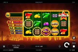 Vegas Blast Slot Win