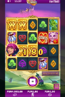 Alice In Adventureland Mobile Slot Game