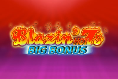 Blazin 7s Big Bonus Slot Logo