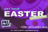 Get Your Casino Friday Free Spins This Easter