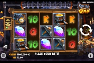 Drill That Gold Mobile Slot Game