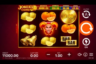 Jokers Coins Hold and Win Mobile Slot