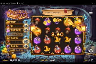 Magical Reels Slot Free Spins Bonus