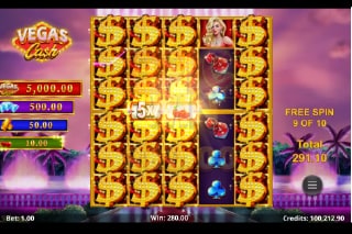 Vegas Cash Free Spins Bonus