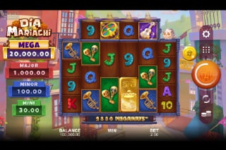 Dia Del Mariachi Mobile Slot Game