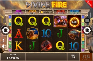 Divine Fire Mobile Slot Game