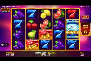 Golden Jokers Double Up Free Spins Bonus