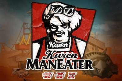 NoLimit City Karen Maneater Slot Logo