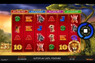 King Blitz Mobile Slot Game