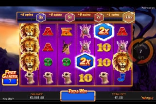 King Blitz Slot Win