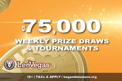 LeoVegas Casino Prize Draws & Tournaments May 2022