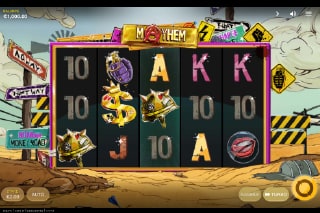 Mayhem Mobile Slot Game
