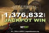 NetEnt Divine Fortune Jackpot Win