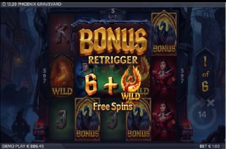 Phoenix Graveyard Bonus Game
