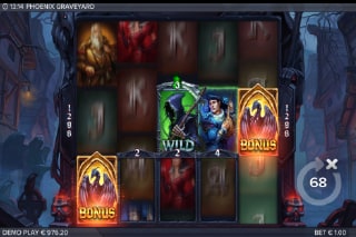 Phoenix Graveyard Mobile Slot Game