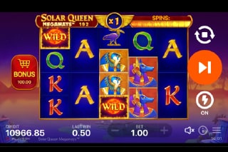 Solar Queen Megaways Free Spins Bonus