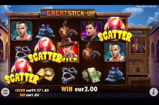 The Great Stick Up Bonus Scatters