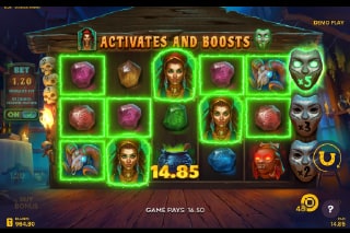 Voodoo Temple Free Spins Bonus Game