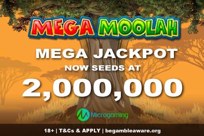 Mega Moolah Slots Mega Jackpot - Now Seeds at 2,000,000