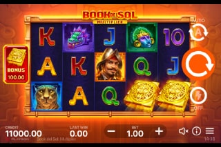 Book Del Sol Multiplier Mobile Slot Game