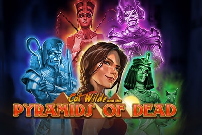 Cat Wilde and the Pyramids of Dead Slot Logo