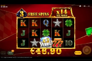 Diamond Royale Free Spins Wild Win