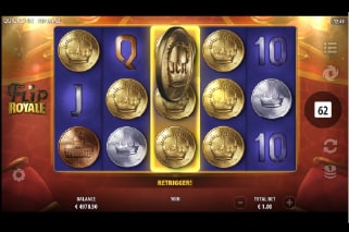 Flip Royale Slot Feature