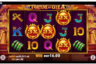 Fortune of Giza Free Spins Bonus