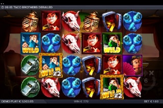 Taco Brothers Derailed Free Spins Bonus