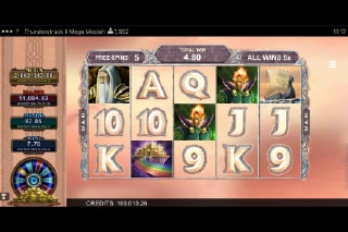 Thunderstruck II Mega Moolah Free Spins