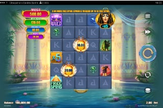 Cleopatras Golden Spells Mobile Slot Game