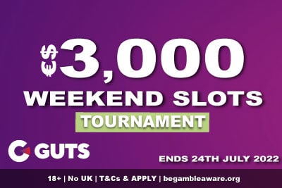 Enter the €$3,000 GUTS Casino Slots Tournament Weekend