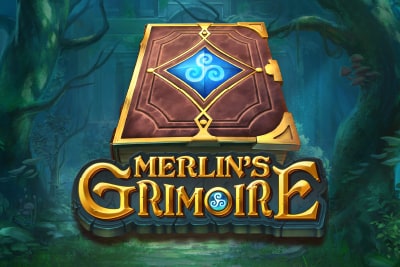 Merlins Grimoire Slot Logo