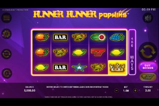 Runner Runner PopWins Mobile Slot Game