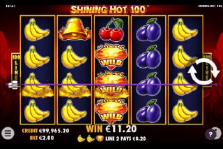 Shining Hot 100 Mobile Slot Game