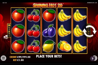 Shining Hot 20 Mobile Slot Game