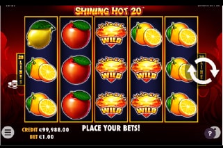 Shining Hot 20 Stacked Symbols & Wilds